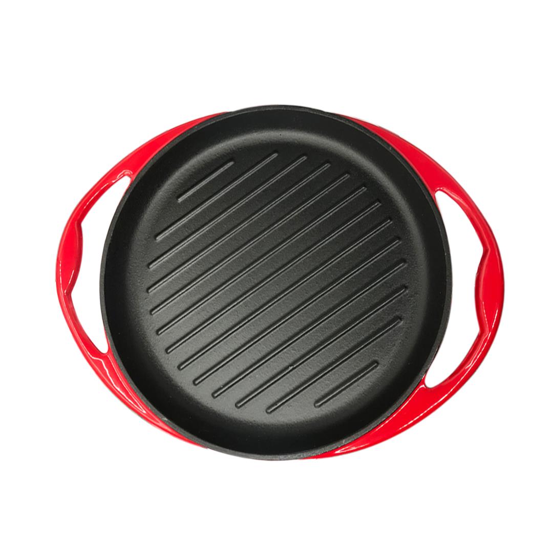 Red Grilling Pan