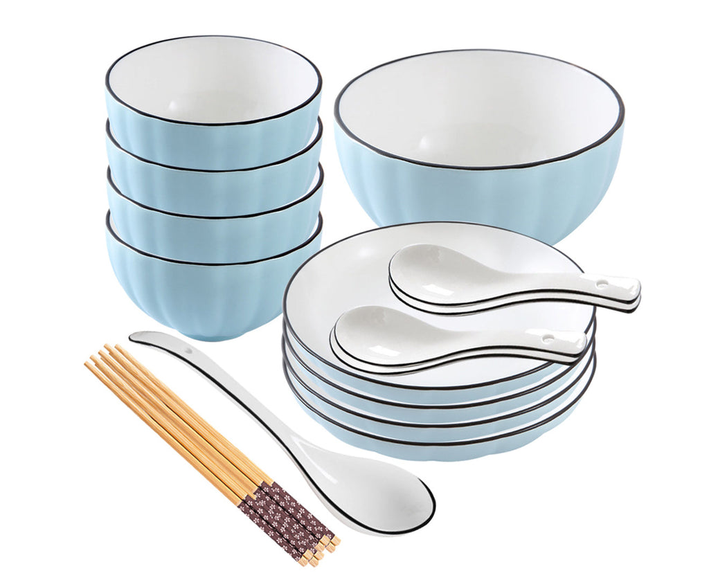 Japanese Style Ceramic Dinnerware Set