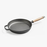 Wood Handle Non-Stick Frying Pan