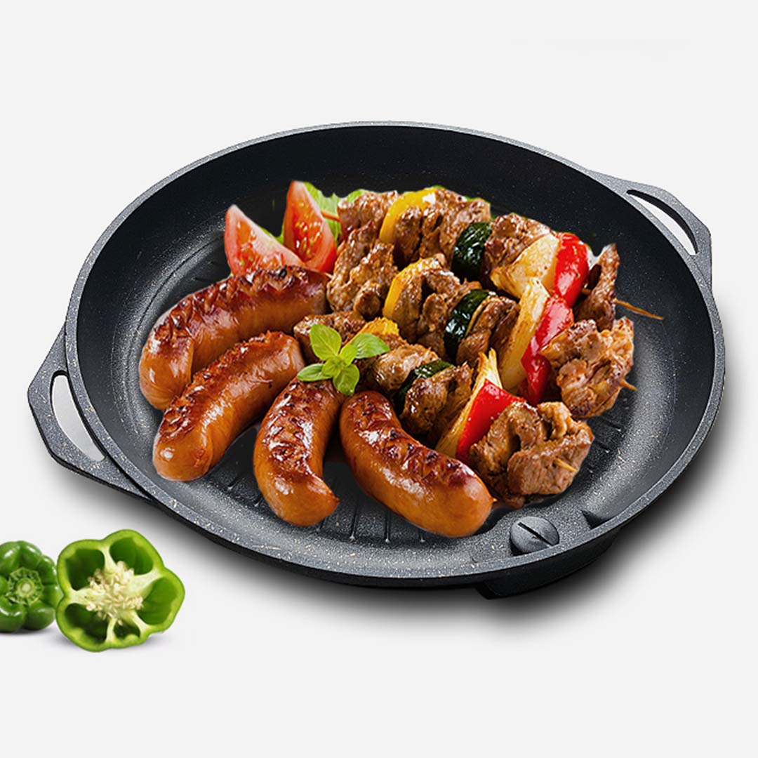Stone Coated BBQ Plate
