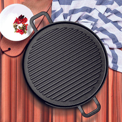 Ribbed Sizzle Pan