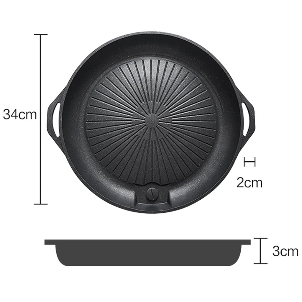 Stone Coated BBQ Plate