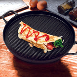 Ribbed Sizzle Pan