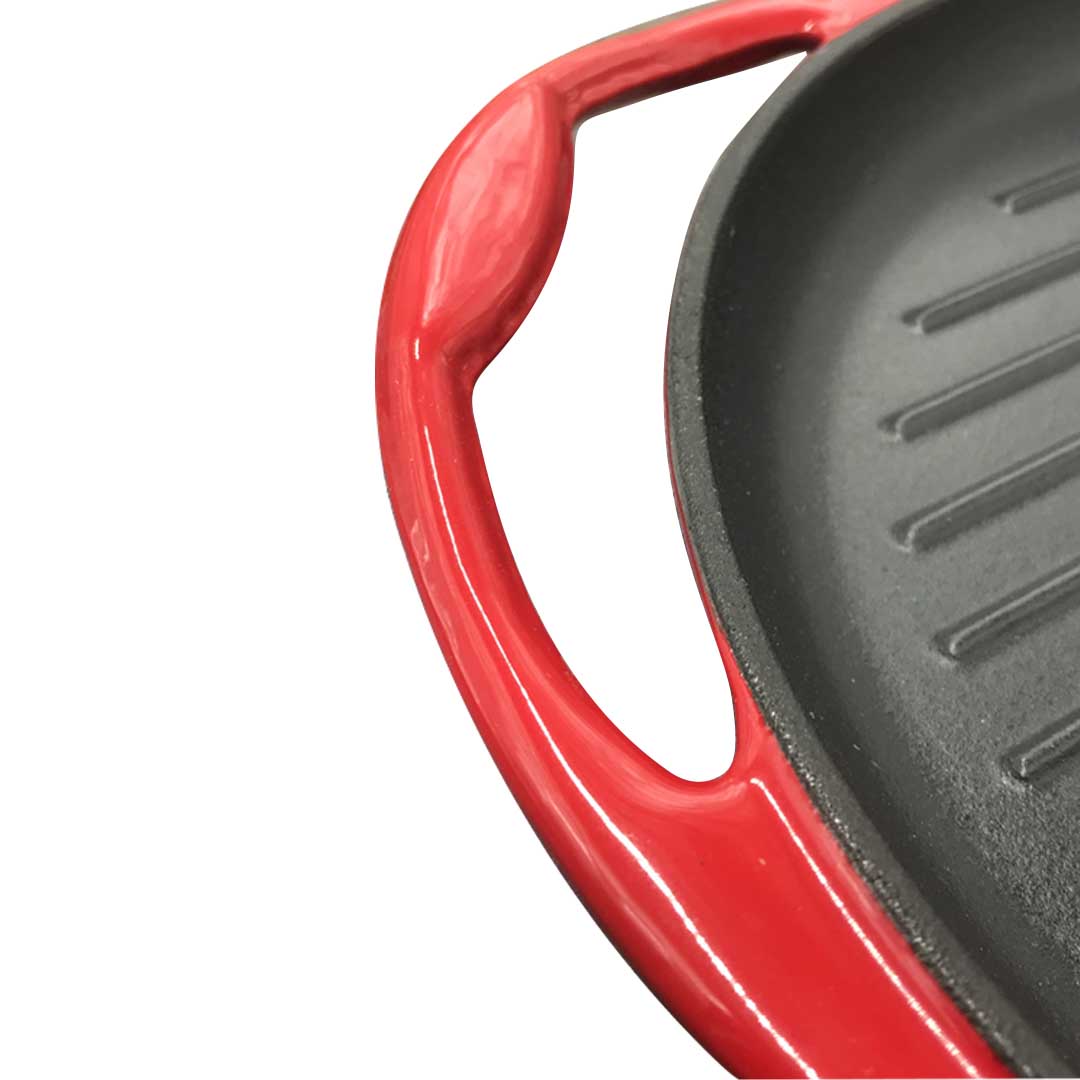 Red Grilling Pan