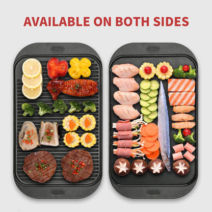 Ridged Grilling Hot Plate
