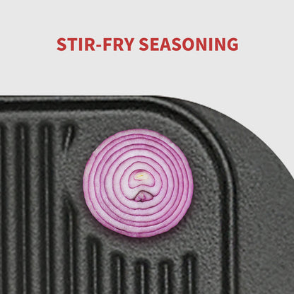 Ridged Grilling Hot Plate