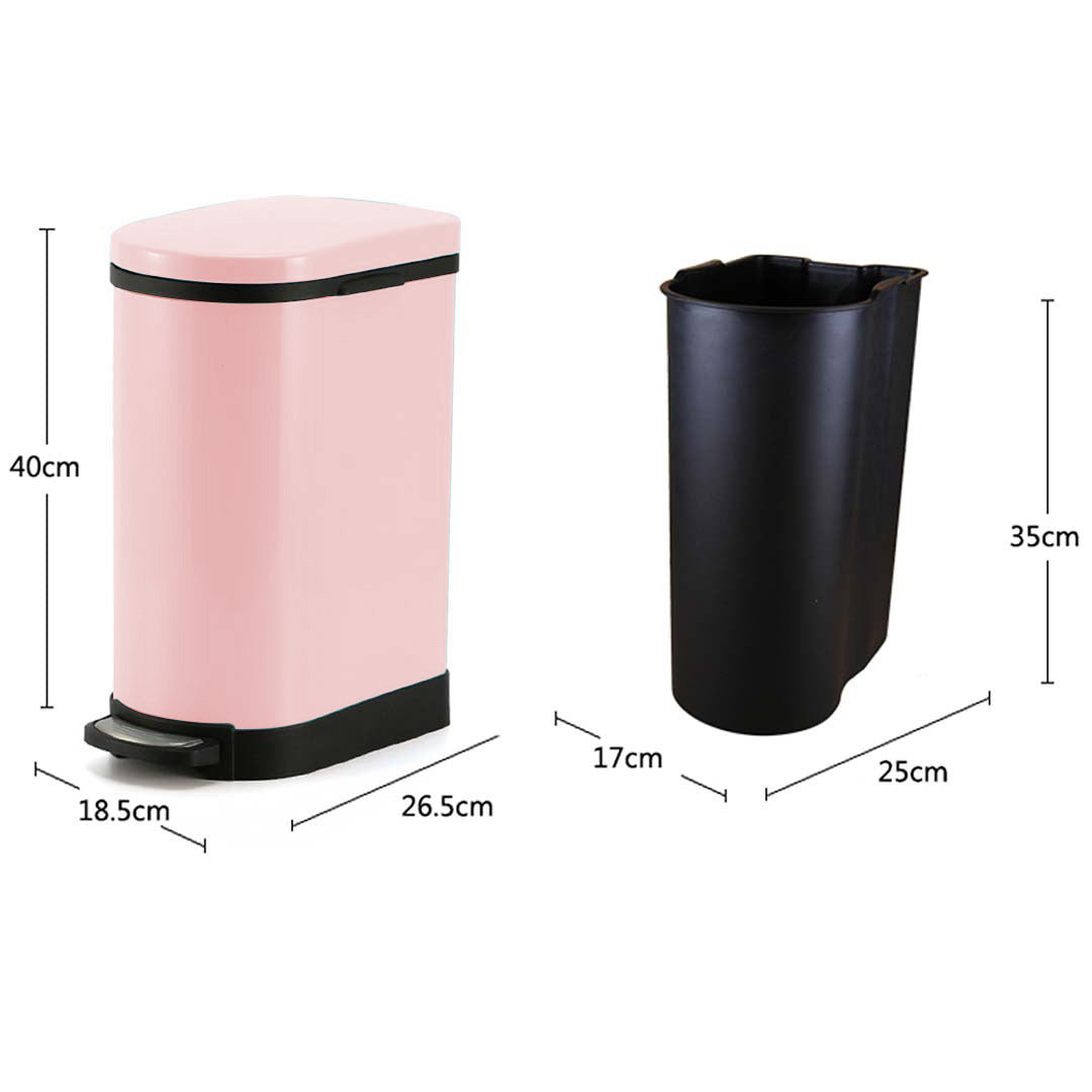 U-Shaped Pedal Bin 20L