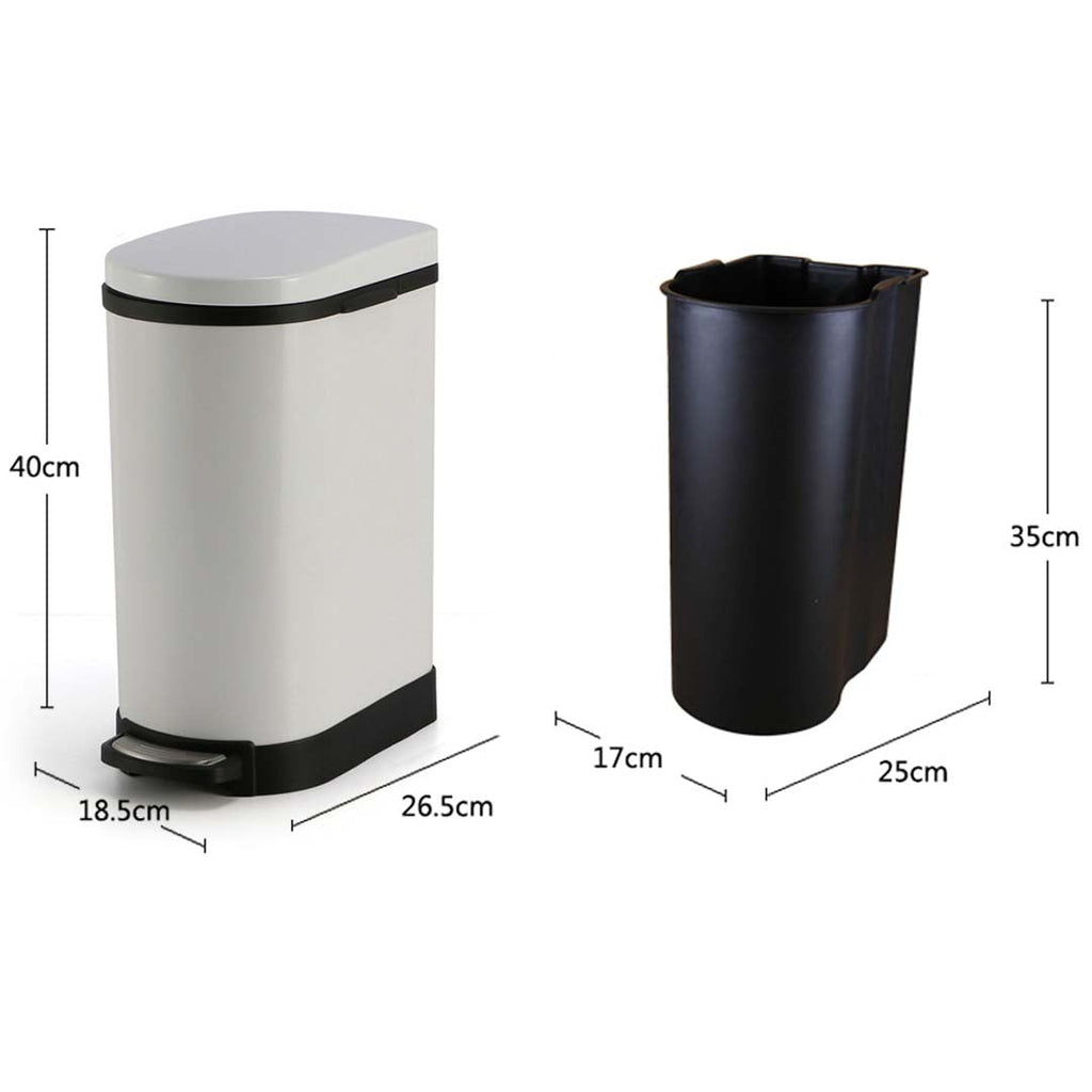 U-Shaped Pedal Bin 20L