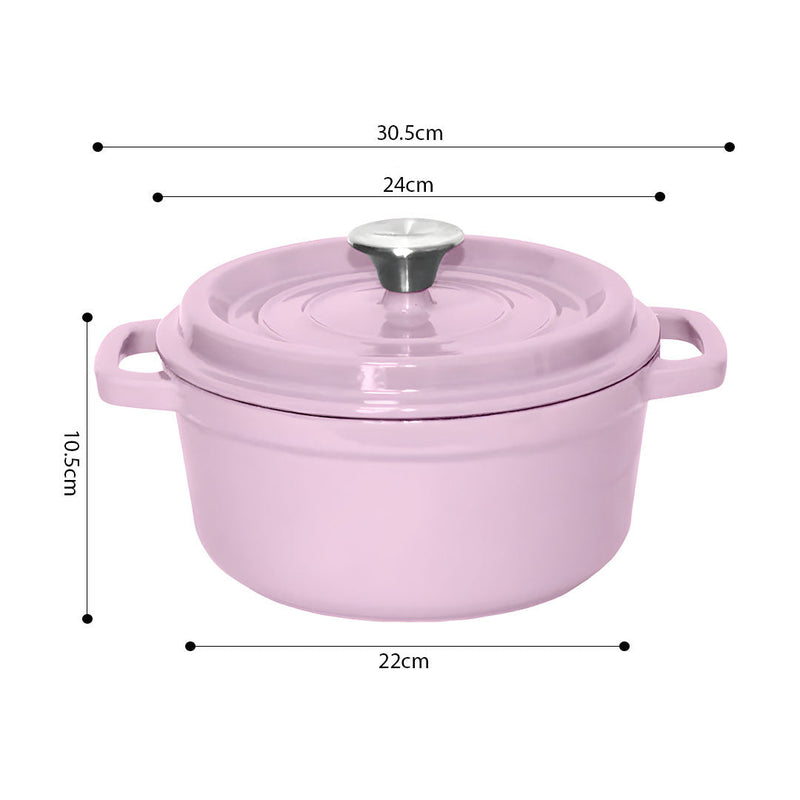 Pink Stew Cooking Pot