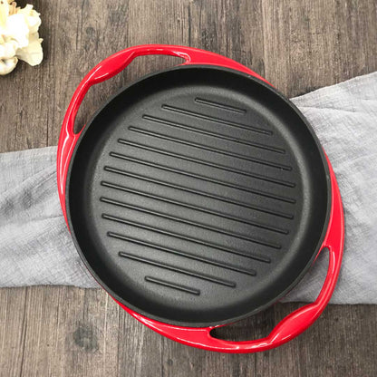 Red Grilling Pan