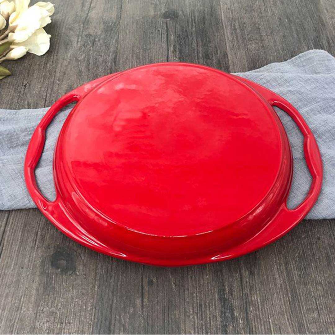 Red Grilling Pan