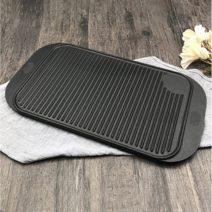 Ridged Grilling Hot Plate
