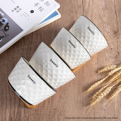 Diamond Ceramic Dinnerware Set