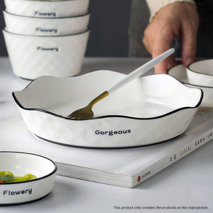Diamond Ceramic Dinnerware Set