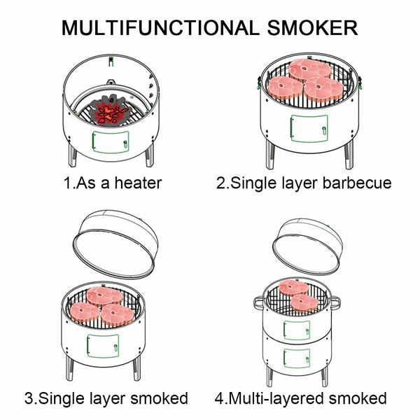 Multi-Function Smoker BBQ