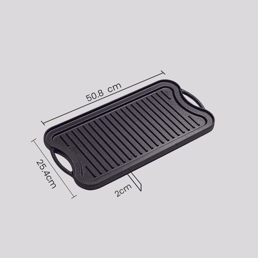 Cast Iron Grilling Plate