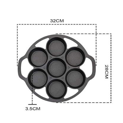 7-Portion Fry Pan