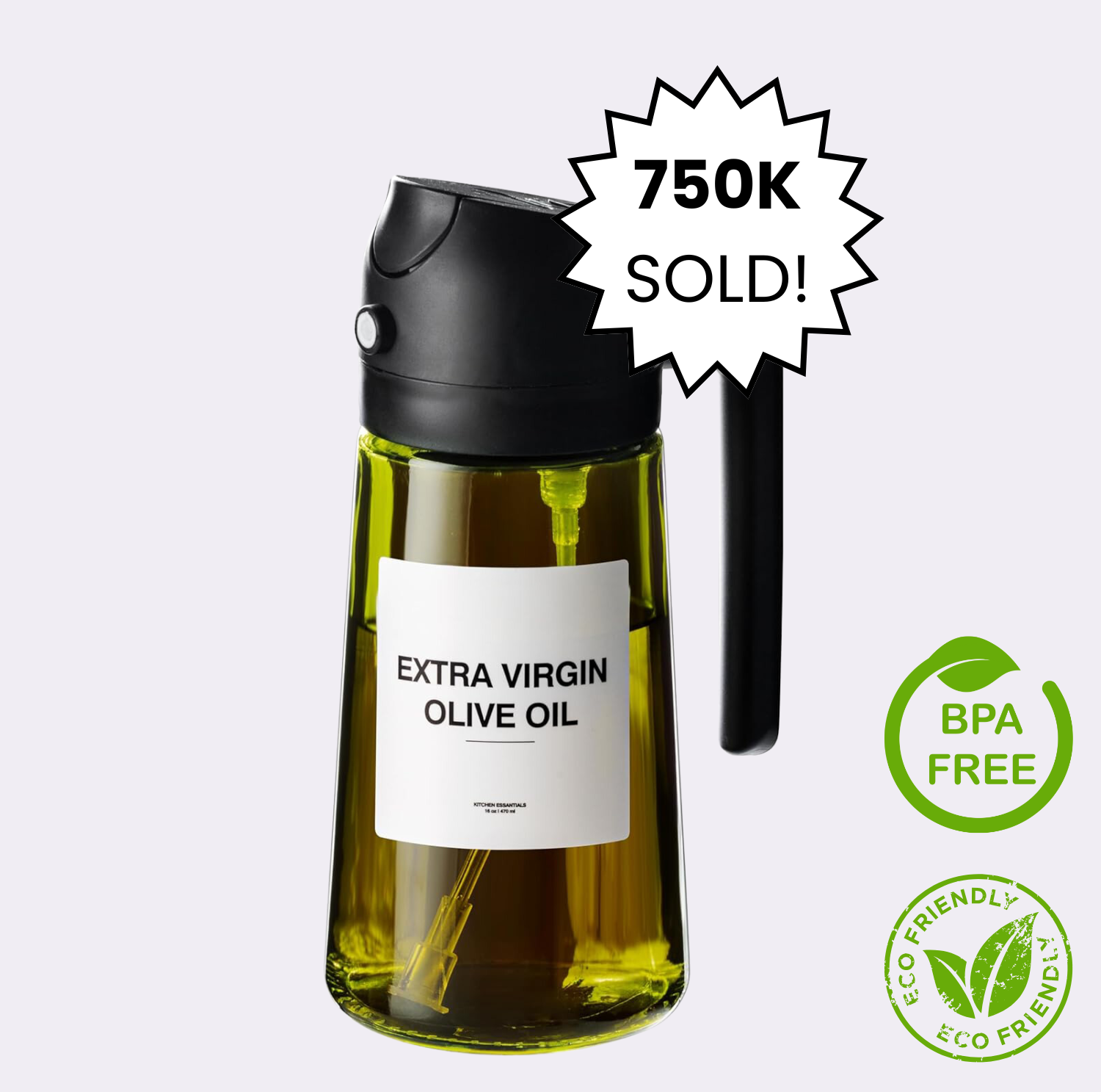 Pristine™ Two in One Dark Oil Dispenser