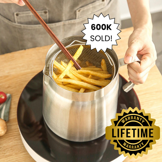 Pristine™ Two in One Oil Filtration Frying Pot