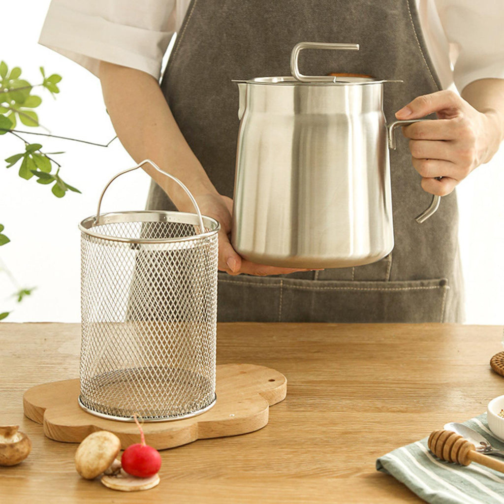 Pristine™ Two in One Oil Filtration Frying Pot