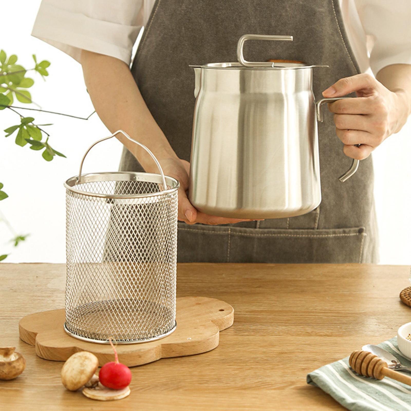 Pristine™ Two in One Oil Filtration Frying Pot
